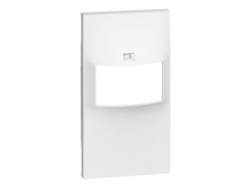 LIVING NOW Plakietka łącznika automatycznego k4430/k4432 (bez regulacji) - 2 moduły - biała KW17 LEGRAND