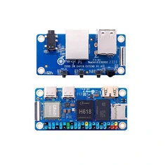 Orange Pi Zero 2W Komputer jednopłytkowy z płytą rozwojową i 1/1.5/2/4GB RAM Allwinner H618 Obsługa WiFi5.0+BT5.0