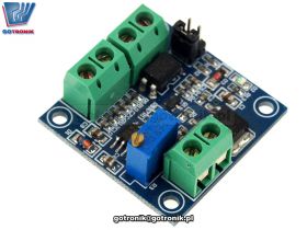 Konwerter PWM 0-100% na napięcie 0-10V