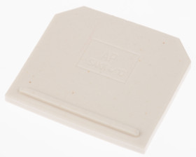 Ścianka koncowa Pokrywa końcowa Weidmuller Bloki zaciskowe do montażu na szynie DIN