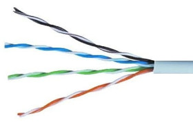 UTP 4x2x0,5 przewód komputerowy skrętka żelowany, kategoria 5e