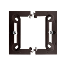 Simon Basic Neos Puszka natynkowa pojedyncza, składana 40 mm. (1 szt. PSCS/.. = 2 elementy) czekoladowy PSCS/47