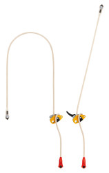 Regulowana linka pozycjonująca do pracy, Karabińczyk blokujący/MGO, Karabińczyk blokujący, 140kg, Linka, Pojedynczy