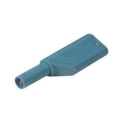 SKS Hirschmann 934099102 4mm Safety LAS S WS Lamellae Plug 24A CAT II Blue