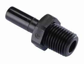 Złączka pneumatyczna Wciskane 12 mm R 3/8 RS PRO Adapter gwintowany prosty R 3/8 męskie