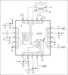 High-Linearity, 1700MHz to 2200MHz Upconversion/Downconversion Mixer with LO Buffer/Switch