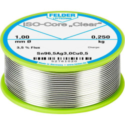 Felder 52761020 ISO-Core Solder Reel Lead-Free Wire 0.250kg 1mm