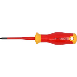 Wkrętak Izolowany, YATO Extra Slim PZ1X80mm