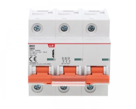 Wyłącznik nadprądowy 3P D 80A 10kA AC BKH 06110350R0