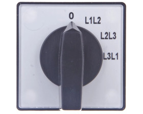 Przełącznik woltomierza 3P 10A do wbudowania 4G10-67-U S1