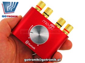 Wzmacniacz mocy 2x50W TPA3116 + Bluetooth CZERWONY