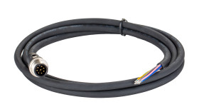 Kabel ze złączem Złącze M12 liczba rdzeni 8 długość 1.5m Rodzaj A Męskie