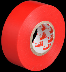 VDE insulating tape, 25 m, width: 25 mm, red