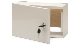 Obudowa Metalowa 240X150x100mm Tylna Ścianka Wykonana Ze Sklejki Tpr-1 22302