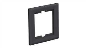 Ramka Adaptera Bachmann Do Modułu Niestandardowego 50X50 Mm, Czarna