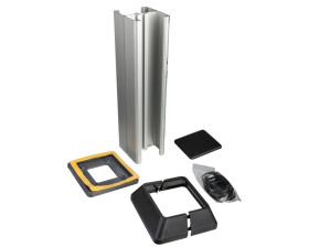 Simon Connect Minikolumna ALC dwustronna 12xK45 szary grafit ALC323/8/14