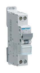 Wyłącznik nadprądowy MCB, 1+N, 32A, 240 → 400V, na szynę DIN, Hager, NFT
