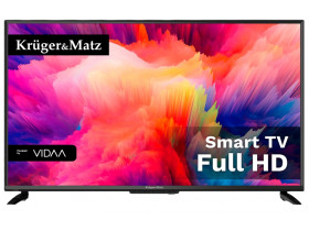 Telewizor Kruger&Matz 40" FHD smart DVB-T2/S2 H.265 HEVC VIDAA