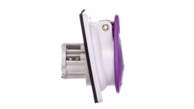 P17 Gniazdo Tablicowe 32A/24V/2P Ip44 Fioletowe 055295