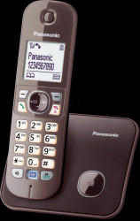 KX-TG6811GA DECT telephone, mocha brown