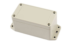 Obudowa ogólnego użytku ABS szerokość zew. 50 mm długość zew. 95 mm wys. zew. 50 mm Hammond IP65 Jasnoszary