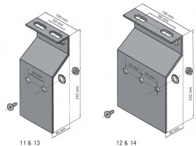 LAPP MONTAGEPLATTEN MP 12 Akcesorium montażowe 52026033 1 szt.