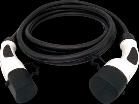 Type 2 cable, for electric vehicles, 22 kW, 5 m