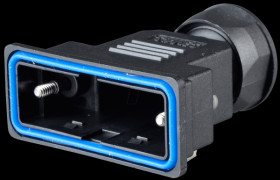 15-004720 D-sub hood, 15-pin, plastic