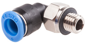 Złączka pneumatyczna M7 męskie Wciskane 6 mm Festo Adapter gwintowany kolankowy M7 męskie