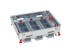 Puszka podłogowa standardowa pozioma regulowana 18(3x6)m 088021 LEGRAND