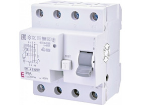 Wyłącznik różnicowoprądowy krótkozwłoczny 4P 40A 100mA typ B EFI-4 B G/KV 40/0.1 002063653 ETI