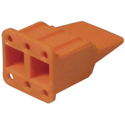 TE Connectivity WM 6 S DTM 6-Pin Bullet Connector with Fuse Wedge