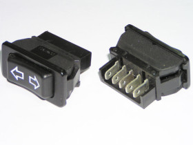 Przełącznik ASW-01 12V DC podświetlany (ON)-OFF-(ON)