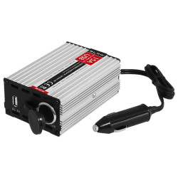 Przetwornica 24V/12V gn.zapal 15A z gn.USB reduktor