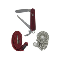 Victorinox 0.2373.T Swiss Army Knife 9 Functions Red Transparent