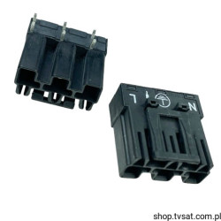 770-853-011-000-062-000 Horizontal Block 3 Pin R=10.0 mm THT WIELAND