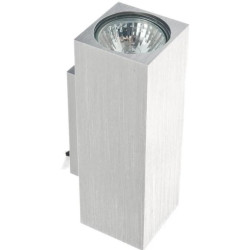 Kinkiet Memphis 2xGu10 230V silver 60x75x165 CreeLamp