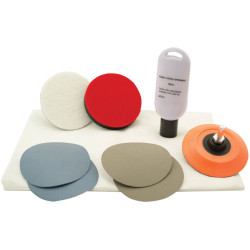 Flexipads World Class GP207 Plastic Scratch Repair &amp; Polishing Kit