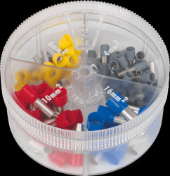 97 99 907 Assortment of insulated 4.0 -16.0mm² ferrules