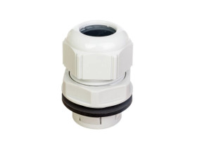 Dławnica kablowa poliamidowa M25 IP68 SKINTOP CLICK 25 jasnoszara 53112688