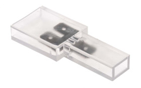 Konektor płaski Męski 6.35 x 0.8mm długość 54mm Izolacja: Izolowane Nikiel