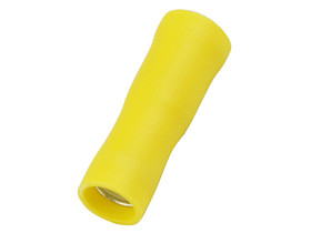 Konektor płaski Żeński 4.9mm 4 → 6 mm², 12 → 10 AWG długość 25.1mm Izolacja: Izolowane Cyna