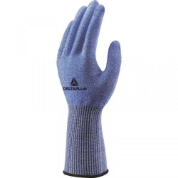 Rękawica dziana SOFTNOCUT - bez powłoki VENICUTB00 (VENICUT30), kolor: niebiesko-biały, rozmiar: 8 / VECUTB00BL08