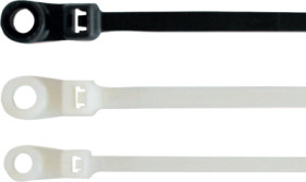 Cable tie, PA, (L x W) 150 x 3.6 mm, bundle-Ø 32 mm, natural, -40 to 85 °C, 01860790018