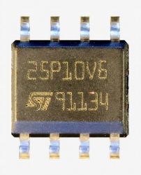 Pamięć Serial Flash 1-Mbit (128KB) SPI 25P10 ST SO8 (SMD)