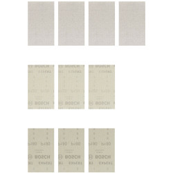 Bosch 2608901205 EXPERT M480 Mesh Sanding Disc Set Grits 80-180 133x80mm