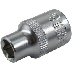 Faithfull FAISOC388Q Hex Socket 3/8in Drive 8mm