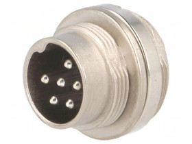 Złącze M16 gniazdo męskie -PIN 6 5A 300V C091D C09131W0061002U