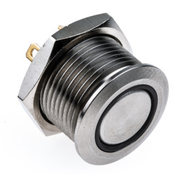 Nasadka przełącznika Chwilowy SPST średnica wycięcia 16mm, montaż panelowy RS PRO