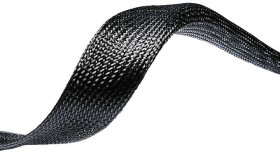 HellermannTyton 170-00060 HEGPX06-PET-BK Wąż zbrojony czarny poliester 3 do 10 mm Produkty w metrach bieżących